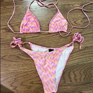 Triangl bikini set